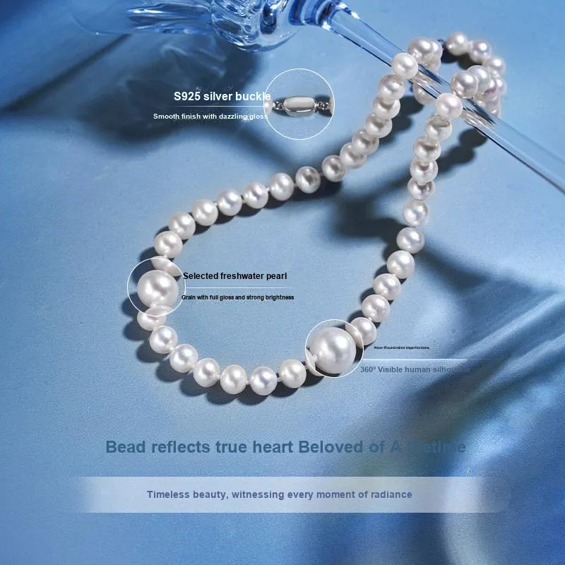 ALLOVE Pearl Necklaces Women's-3