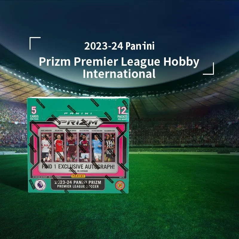 PANINI 23/24 Prizm EPL Soccer Hobby International Card Premier League International Version Book Sports Cards Whole Box-2