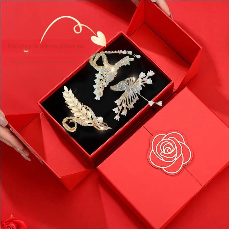 Enchanting Cat Alloy Hair Clips Women's-19