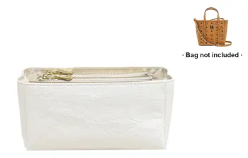 Ingenuity Handmade Bag Straps White-Mcm Basket Bag Exclusive Liner