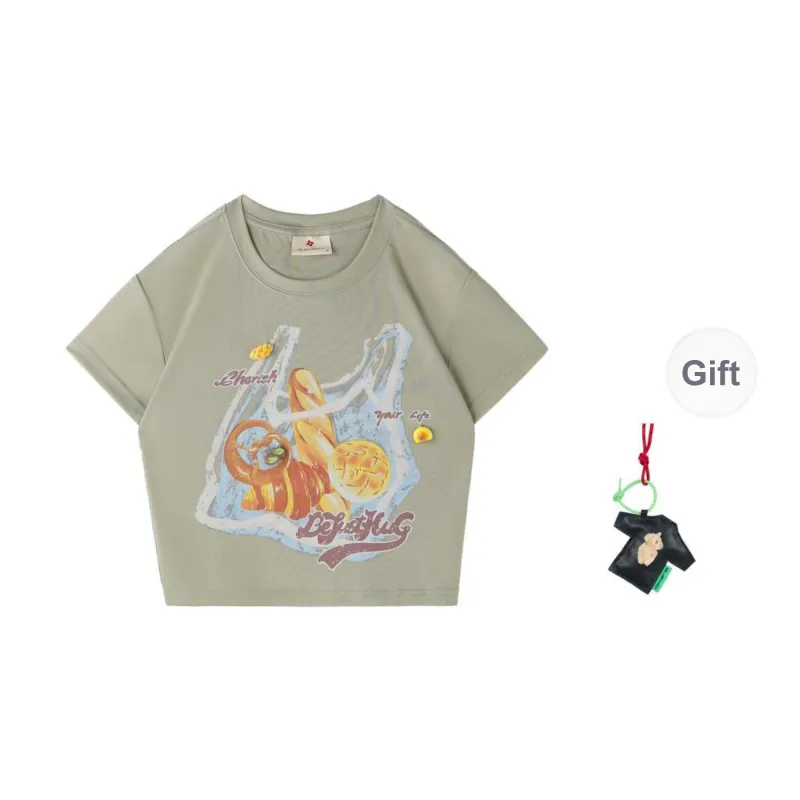 BJHG Set in Sleeve T Shirt Women's-5