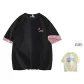Black Short-Sleeved (Comes with Apricot T-Shirt)