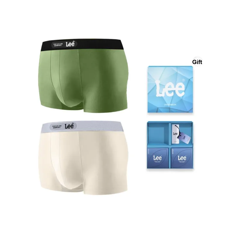 Lee Buddy Lee Series Underpants Men's Gift Box Of 2 Strips-14