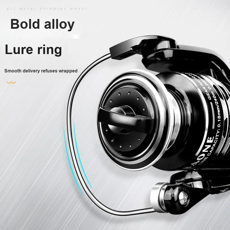 JETBEAM Fishing Line Reels Alloy Composite Material Front Unloader Spinning Wheels-2