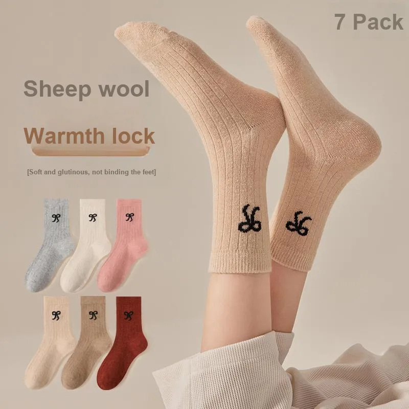 BONAS Mid-Calf Socks Women's Combo Set-1
