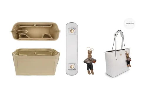 GUYI Felt Bag Accessories Women's Glacier White/Beige