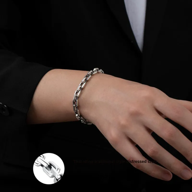 UZIID 925 Sterling Silver Bracelets Unisex-1