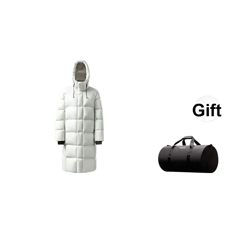 NETEASE China White Goose Flame Collection 2024 Fall Winter Long Thermal Cold Resistant Down Jacket Unisex