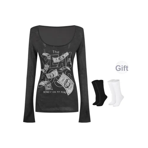 BSEVENI Комплект с короткими рукавами T-рубашка Женская