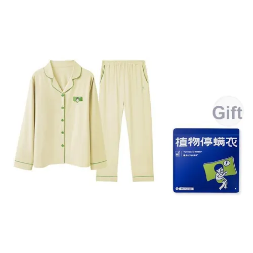 YOUKESHU Пижамный комплект Унисекс Коробка + Сумка для покупок Случайная Упаковка