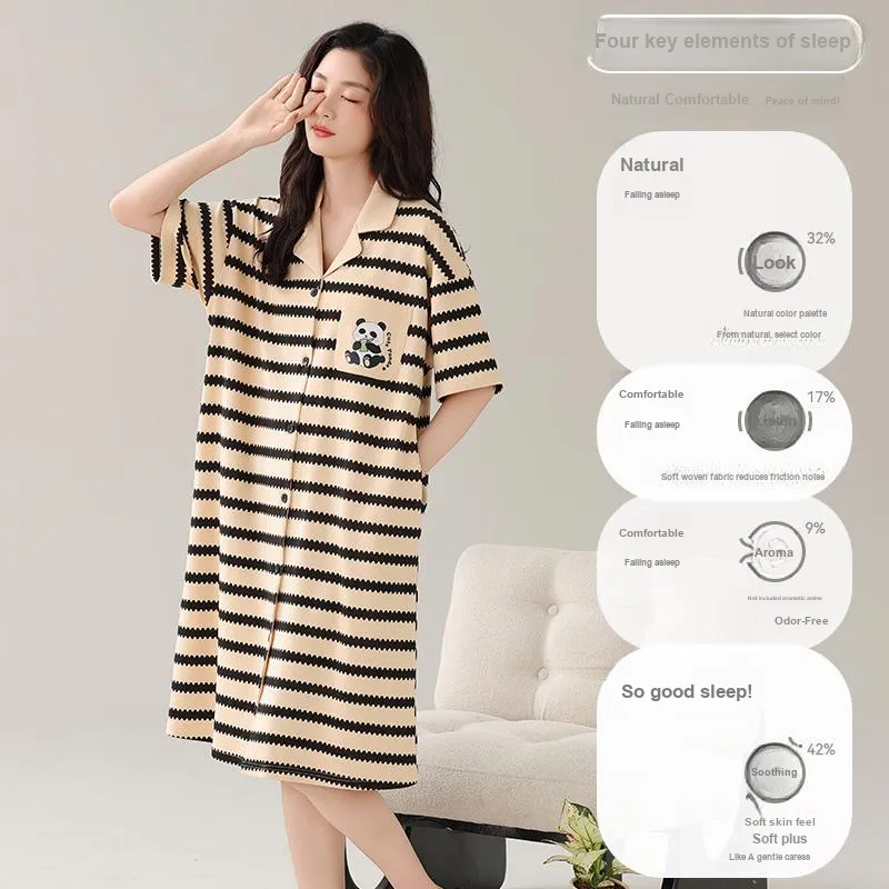 MADALLO Women's Nightgowns-2