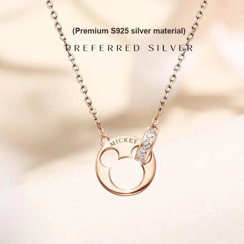 Disney S925 Silver Necklaces Women's-47