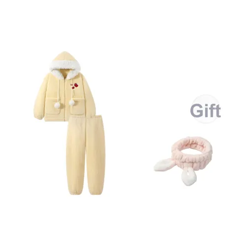 LEZIYUN Пижамный комплект Осенний и Зимний Женский