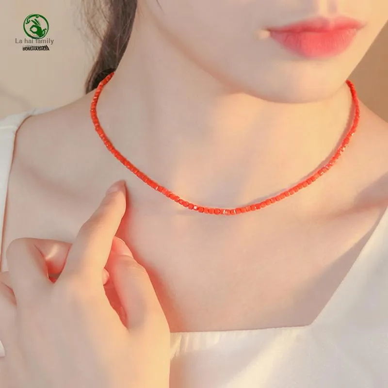 Tokai Family Southern Red Agate Necklaces Women's-3