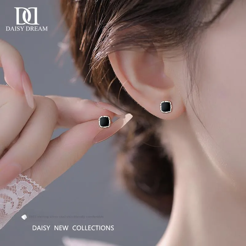 Daisy Dream 925 Sterling Silver Stud Earrings Unisex-2