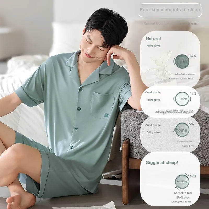 MADALLO Men Pajama Sets-2