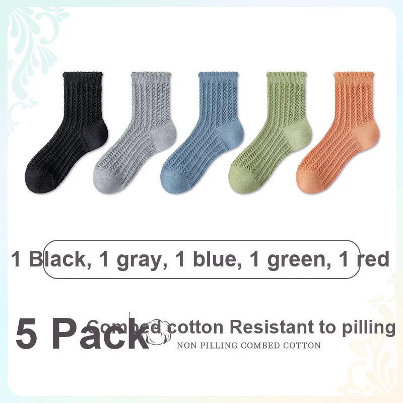 ROBINHOOD Mid Calf Socks Women's 5 Pack-1