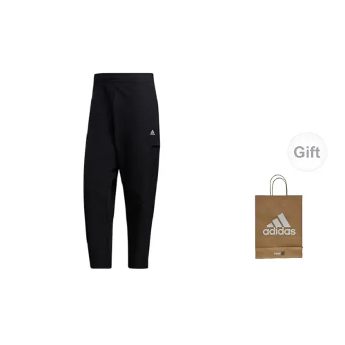 Adidas Wuji Series Knitted Sweatpants Men Black With Gift Bag