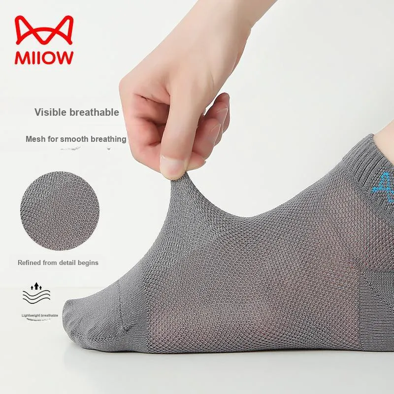MIIOW Cool One Summer Series Ankle Socks Men's 5 Pack-52