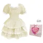 Light Apricot Dress+Box