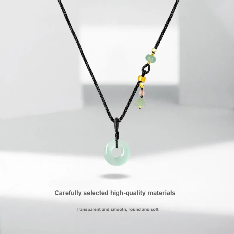JUICY GRAPE African Emerald Necklaces Unisex-2