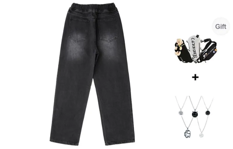 LIGHTNING BEAR Jeans Unisex-1