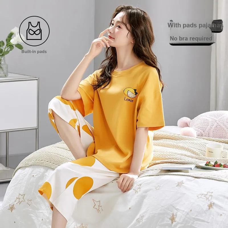 GOSO Pajama Set Women's Sunflower-5