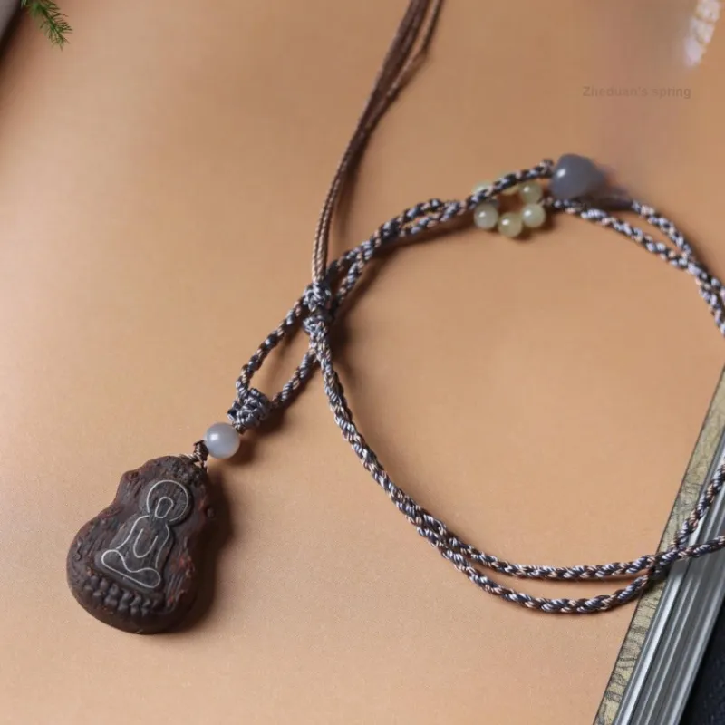 TIANTAISHAN Agarwood Necklaces Unisex-7