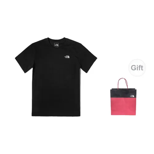 THE NORTH FACE City Outdoor Collection T-Shirts Unisex Black With Gift Bag