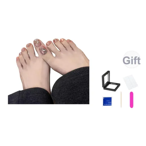 XNTX Сатин Блестящий Палец Фальшивый Ногтик Короткий Квадрат Розовые Оттенки Jump Цвет Coquette