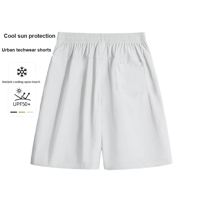 Izzue Casual Straight Fit Shorts Unisex-3