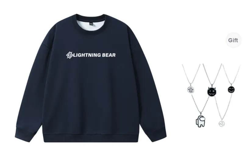LIGHTNING BEAR Sweatshirt Unisex-8