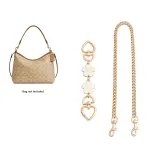 Gold-Tone White Cherry Blossom 2-Piece Set[15cm+47cm]