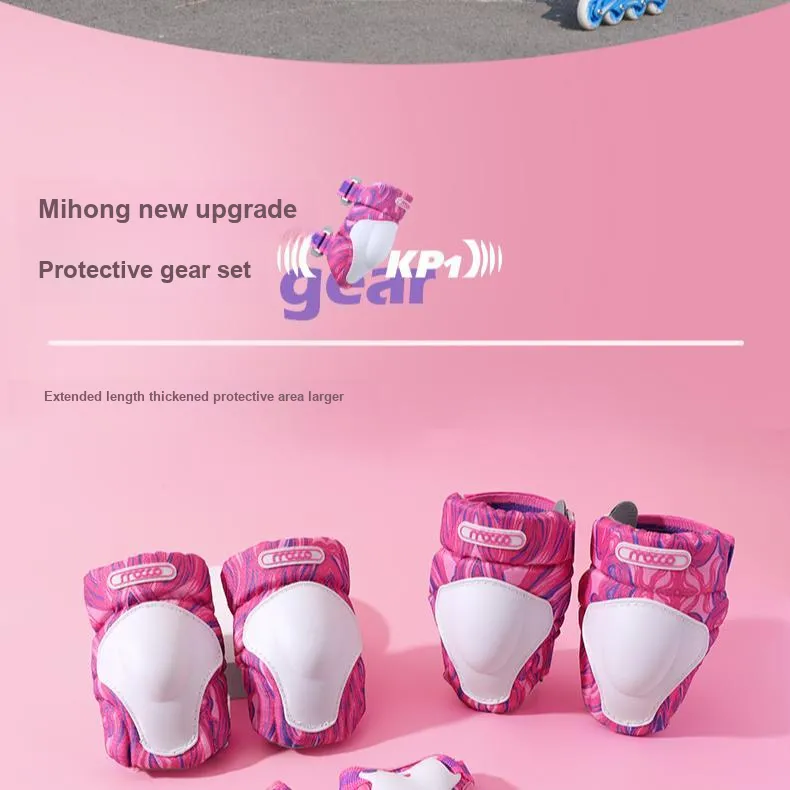 Michael Roller Skating Protective Gears Eco-Friendly PP Material Foam Lining Skateboard Bicycle-1