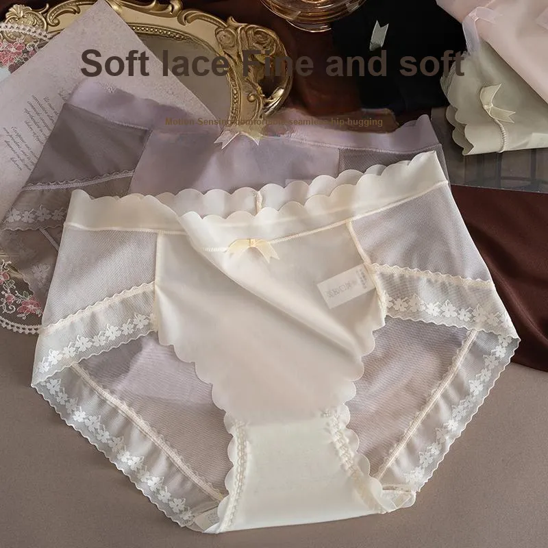 Flowers In Water Underpants Women's 4 Pack-8