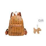 Brown Printer Ribbons Puppy Pendant