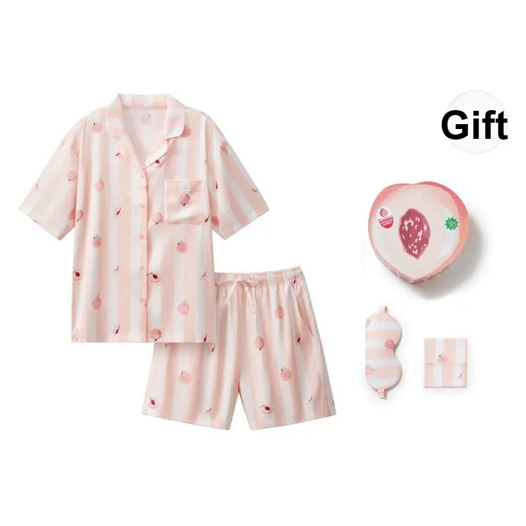 Bananain Pajama Set Unisex Multicolor
