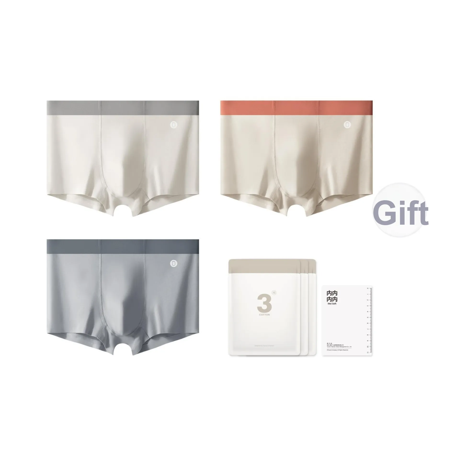 YOUNEI Мужские боксер-шорты