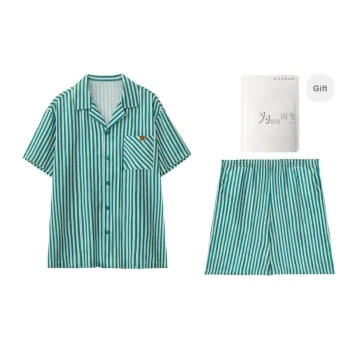 Red Beans At Home Pajama Set Men's