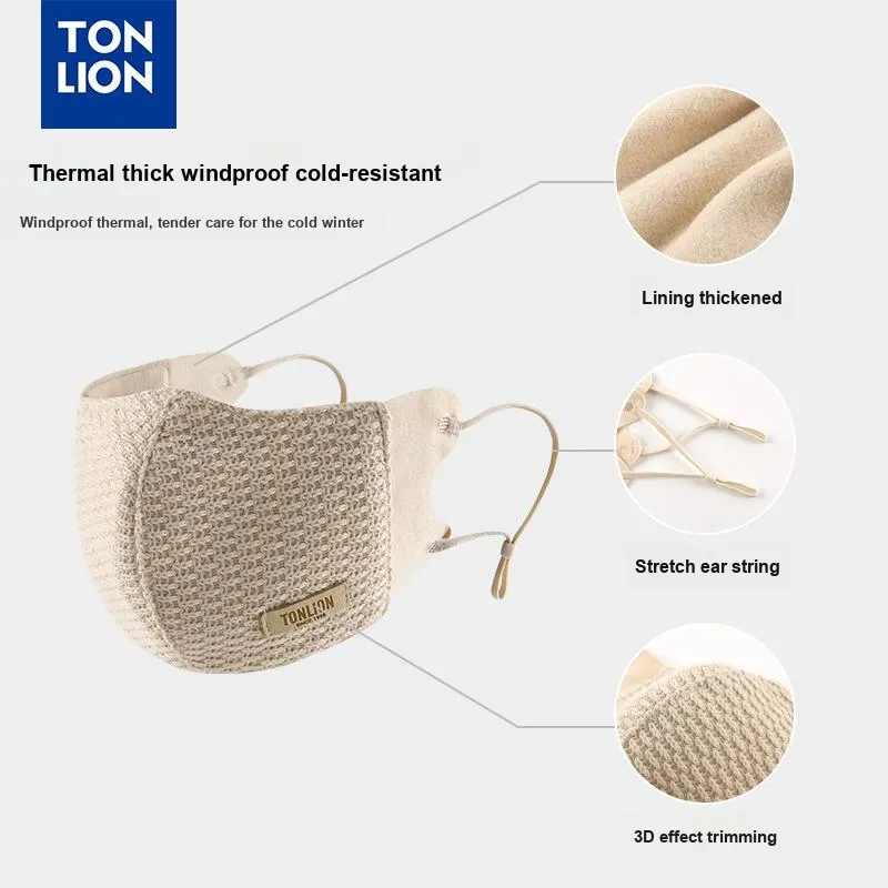 Tonlion Polyester Face Masks Unisex-3