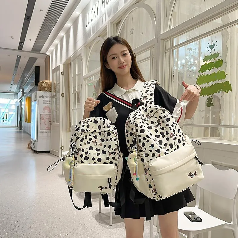 DCLOUD Nylon Backpack Regular Women's Multicolor-1