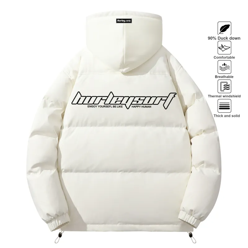 Hurley Down Jacket Unisex Black-4