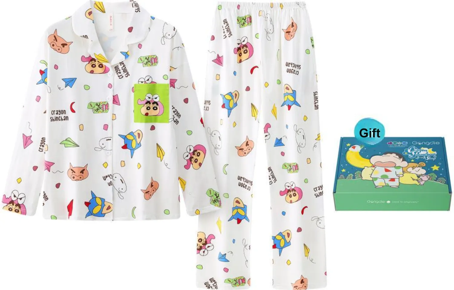 Gongdie x LABIXIAOXIN,LIANMING Pajama Set Unisex Gift Box Set