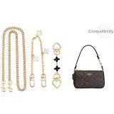 [Style 6]Black Four-Leaf Clover Extender Chain+Four-Leaf Clover Decorative Chain+Long Chain