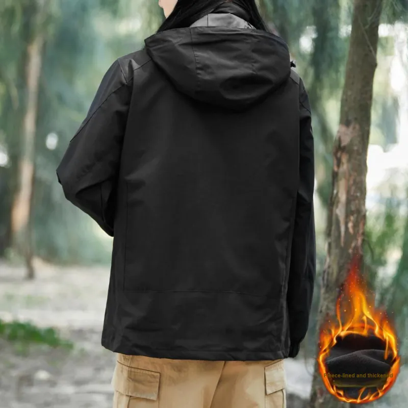DOUBLEFISH Windproof Windbreaker Jacket Unisex-3