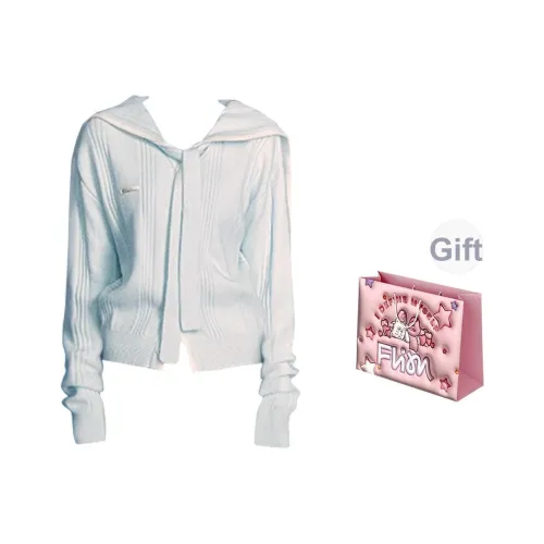 FLIM Светло-голубая коробка Женская трикотажная одежда