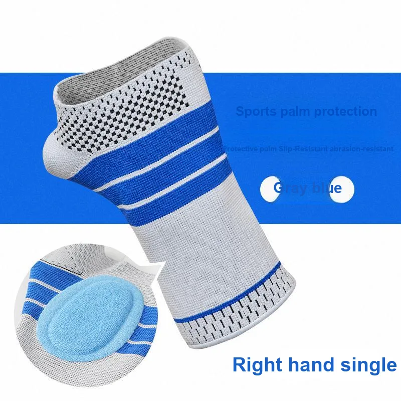 NAILEKESI Wristbands Breathable Warm Premium Gray Spandex Nylon Professional Protective-11