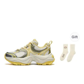 Palladium Paladin Casual Shoes Fashion Trend Round Tip Chunky Sneakers For Women's