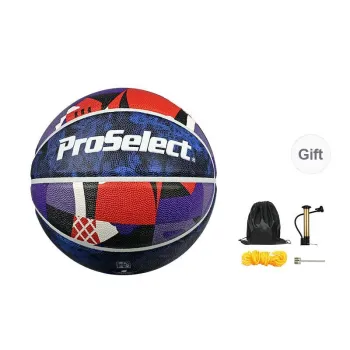 ProSelect PU Basketball Multicolor Patchwork Size 7 Training Match Unisex