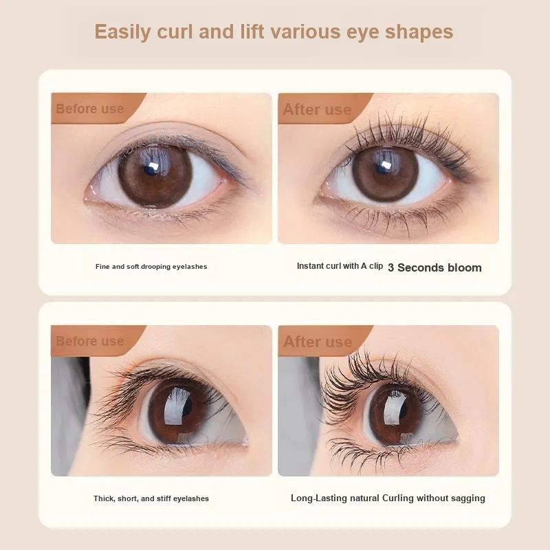 PLYS Sunflower Curling Eyelash Curlers Long Lasting Beginner Friendly-3